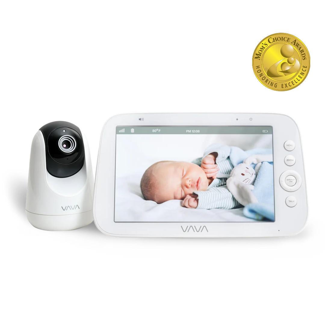 VAVA 1080P 8“ Video Baby Monitor: Big Screen, Clear Vision