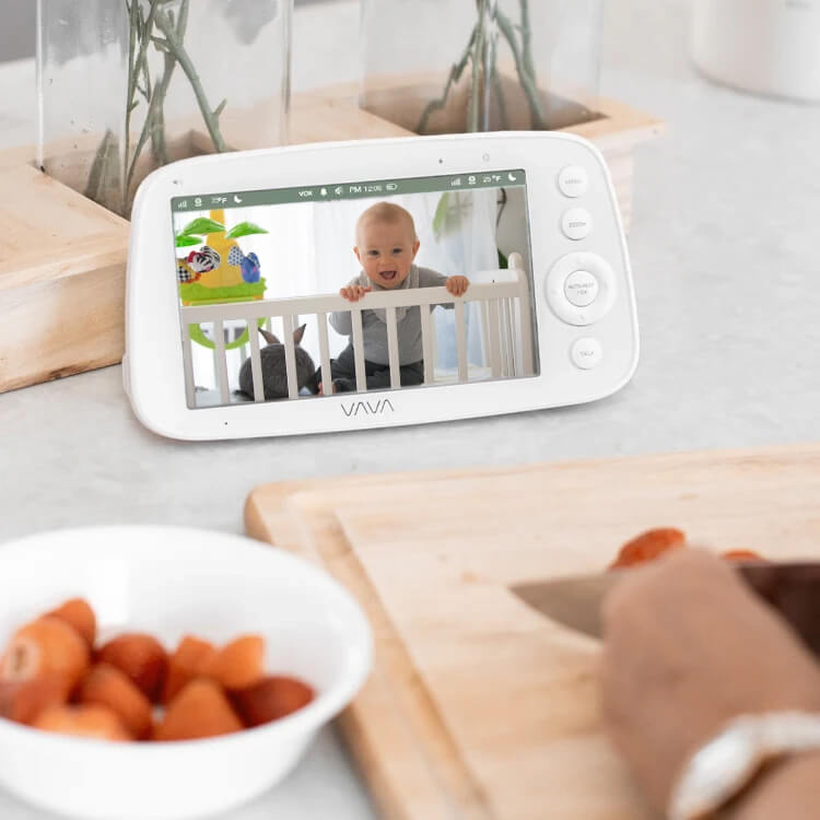 video baby monitor parent unit