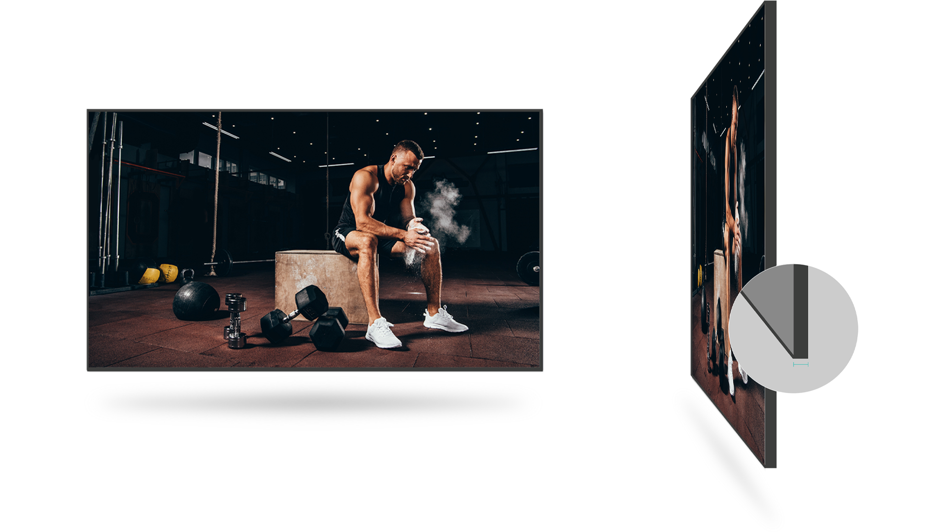 VAVA ALR screen highlighting the ultra-thin bezels