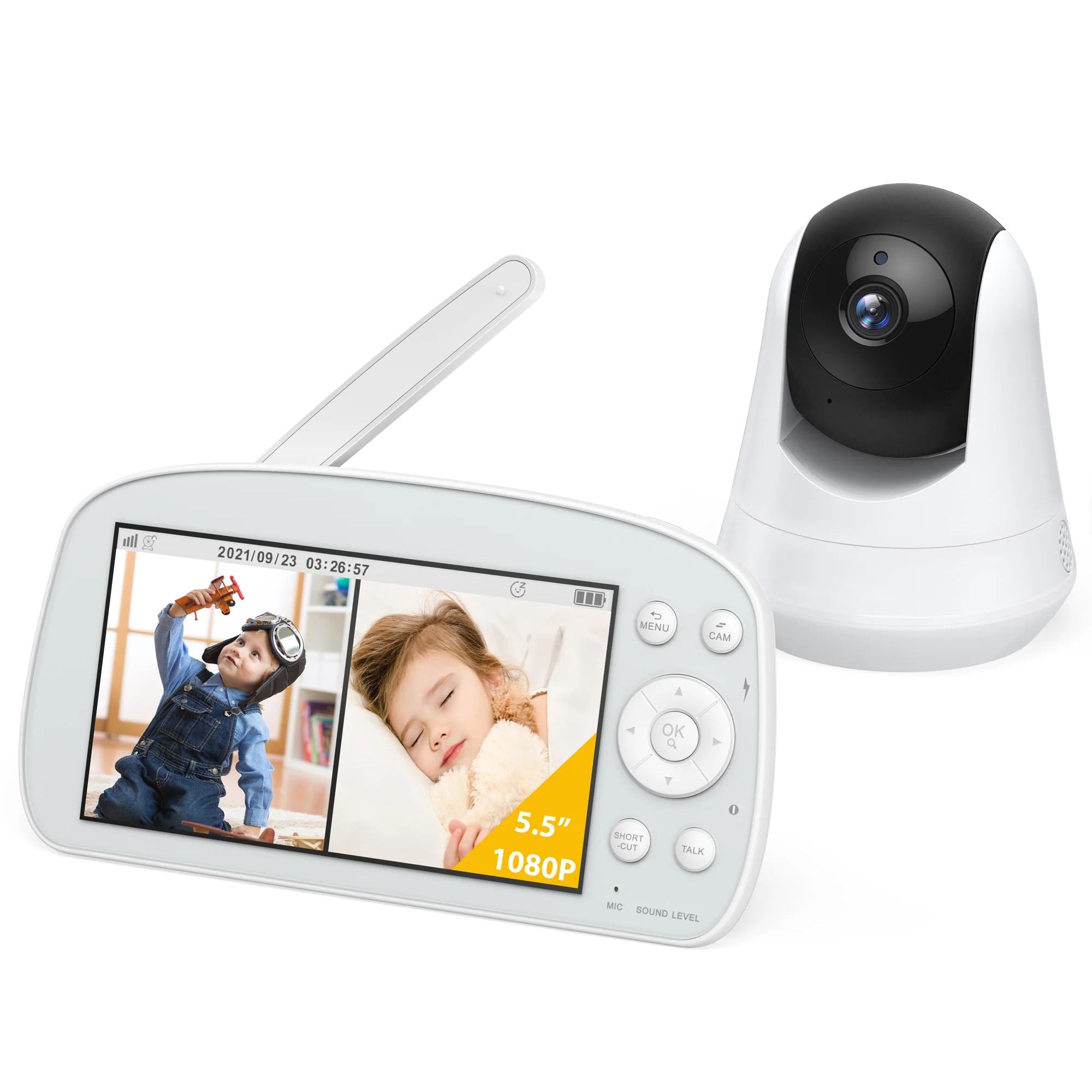 Outlet | 5.5" 1080p Non-WiFi Video Baby Monitor