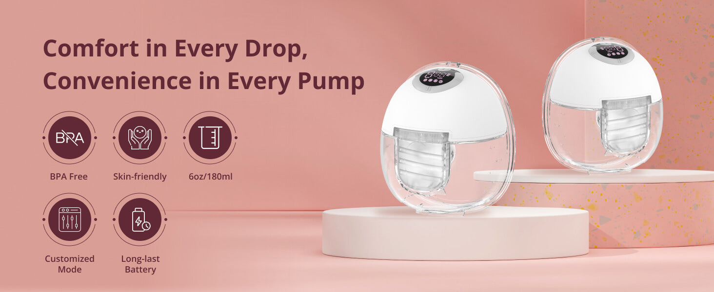 what makes vava breast pump comfortable
