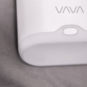 The silicone bottom of the VAVA smart baby thermometer