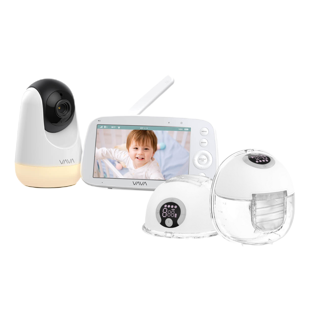 720p baby monitor & breast pump bundle