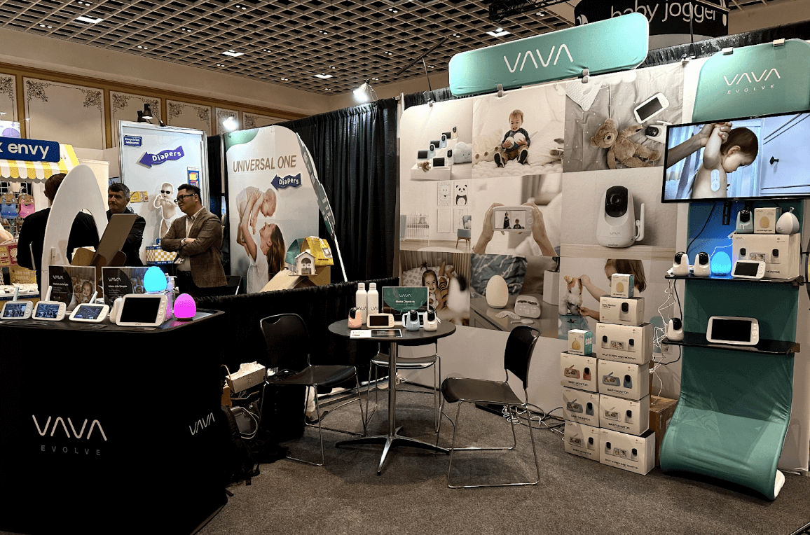 VAVA ABC Kids Expo Booth