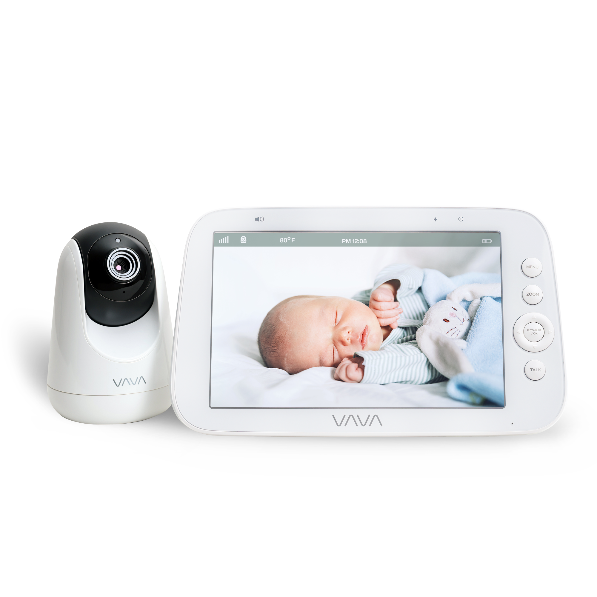 Soporte de clip de monitor de bebé Compatible con Vava Baby Monitor Mount  para niños pequeños Kit de montaje de giro flexible Soporte de cámara de  monitor de bebé