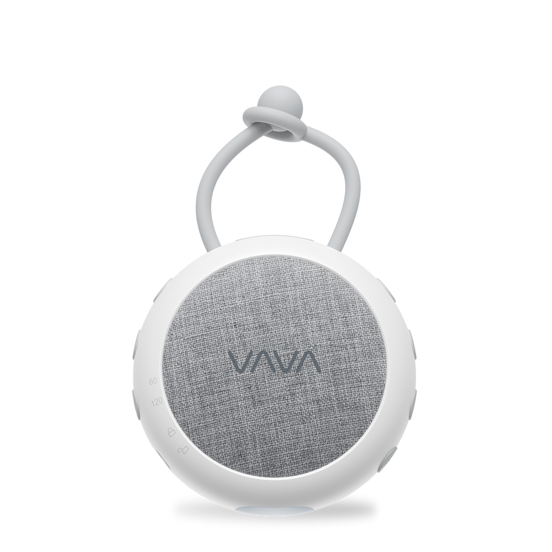 VAVA Twinkle Soother portable baby sound machine and nightlight with antenna looped.
