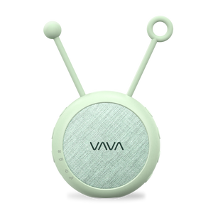 VAVA Twinkle Soother portable baby sound machine and nightlight in calming green.