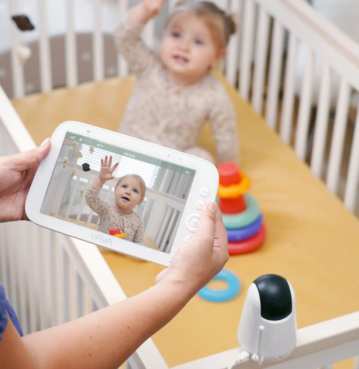Outlet | VAVA 720P Baby Monitor with 2 Cameras