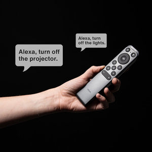 The Remote for VAVA Chroma VAVA Triple Laser Projector with alexa voice control