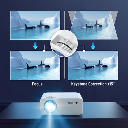Outlet | Full HD WiFi Projector with Bluetooth Audio