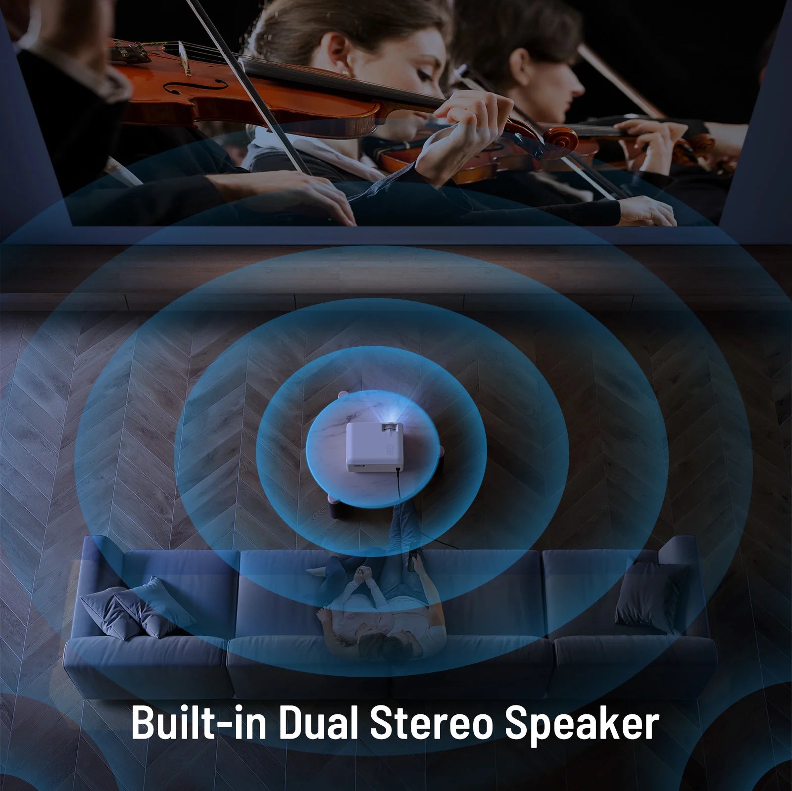 Outlet | Full HD Bluetooth Projector