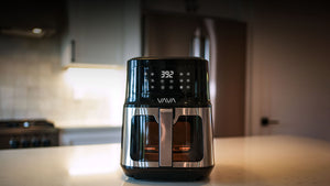 Front view of the VAVA air fryer