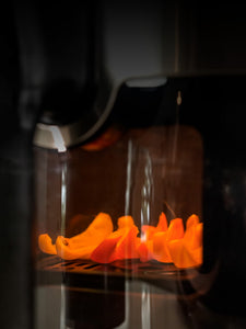 View of the VAVA air fryer visual glass door design