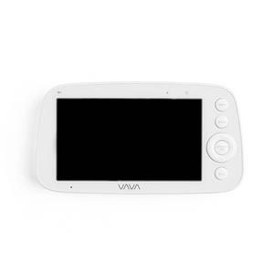 VAVA baby monitor screen in white