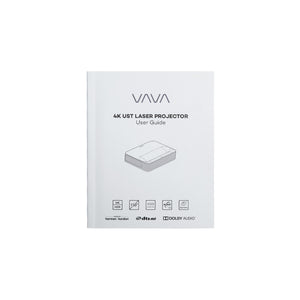 The VAVA 4K Laser TV user manual