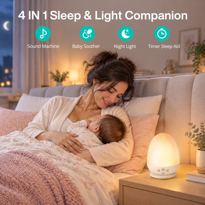 VAVA Egg Baby Night Light Plus