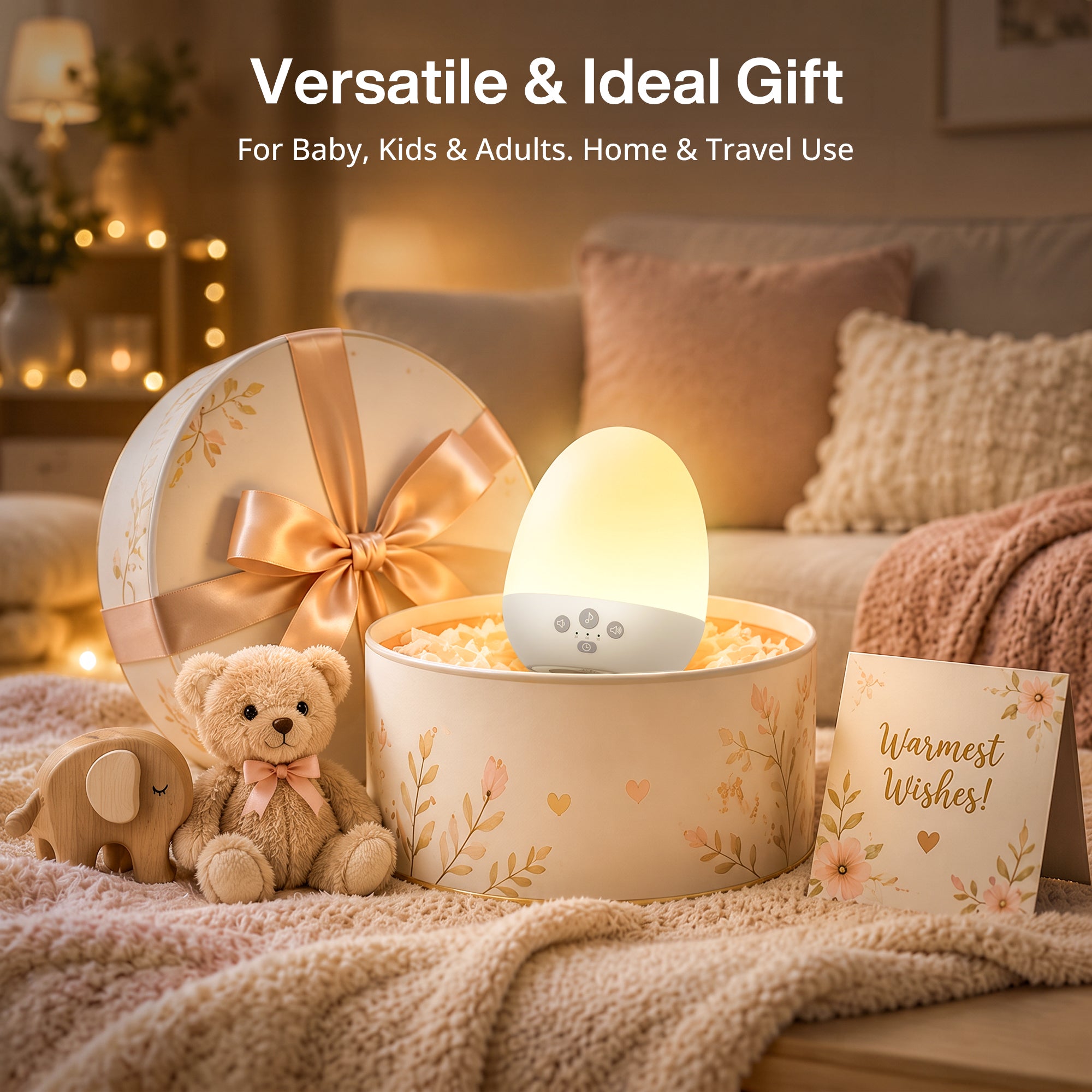 VAVA Egg Baby Night Light Plus