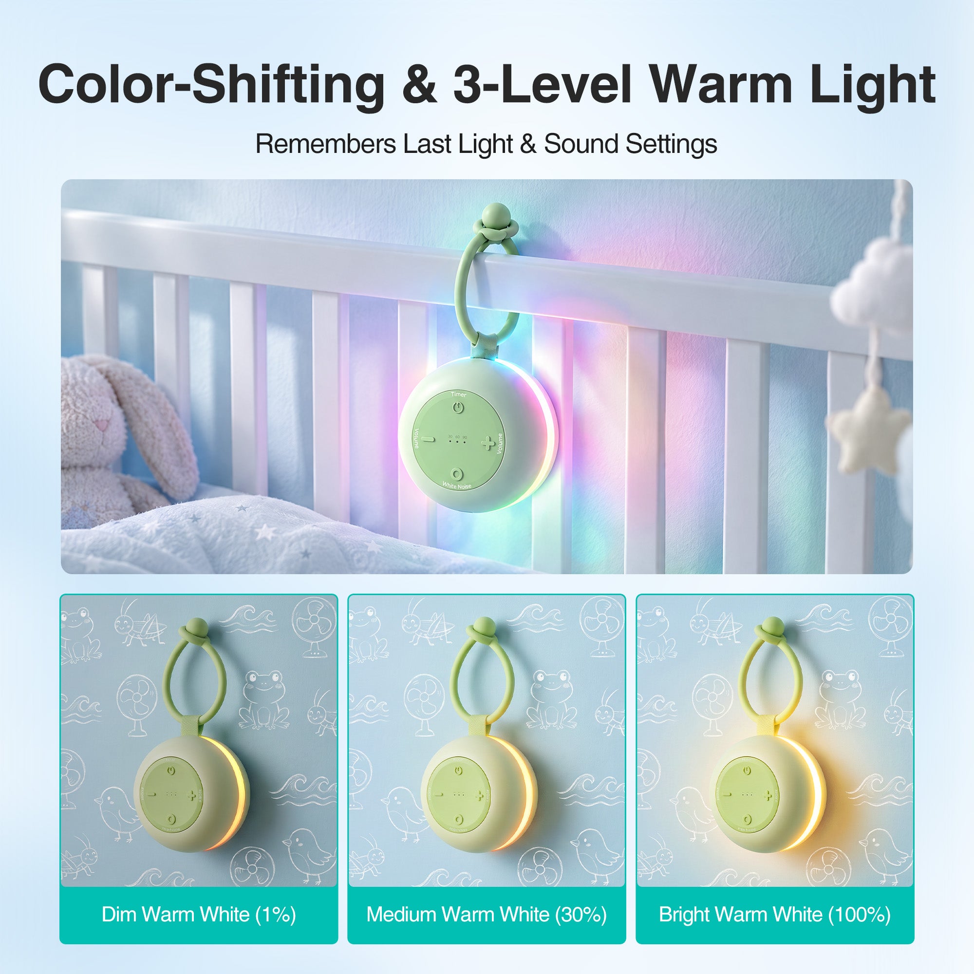 VAVA Baby White Noise Soother