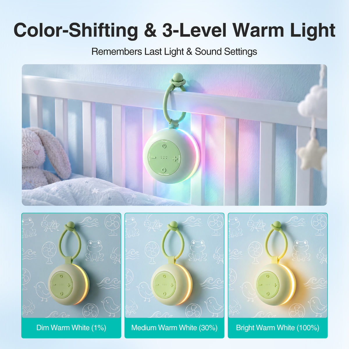 VAVA Baby White Noise Soother
