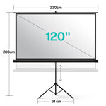 VAVA 120" Tripod Projector Screen