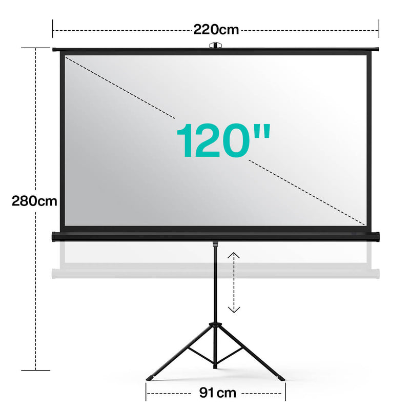 VAVA 120" Tripod Projector Screen