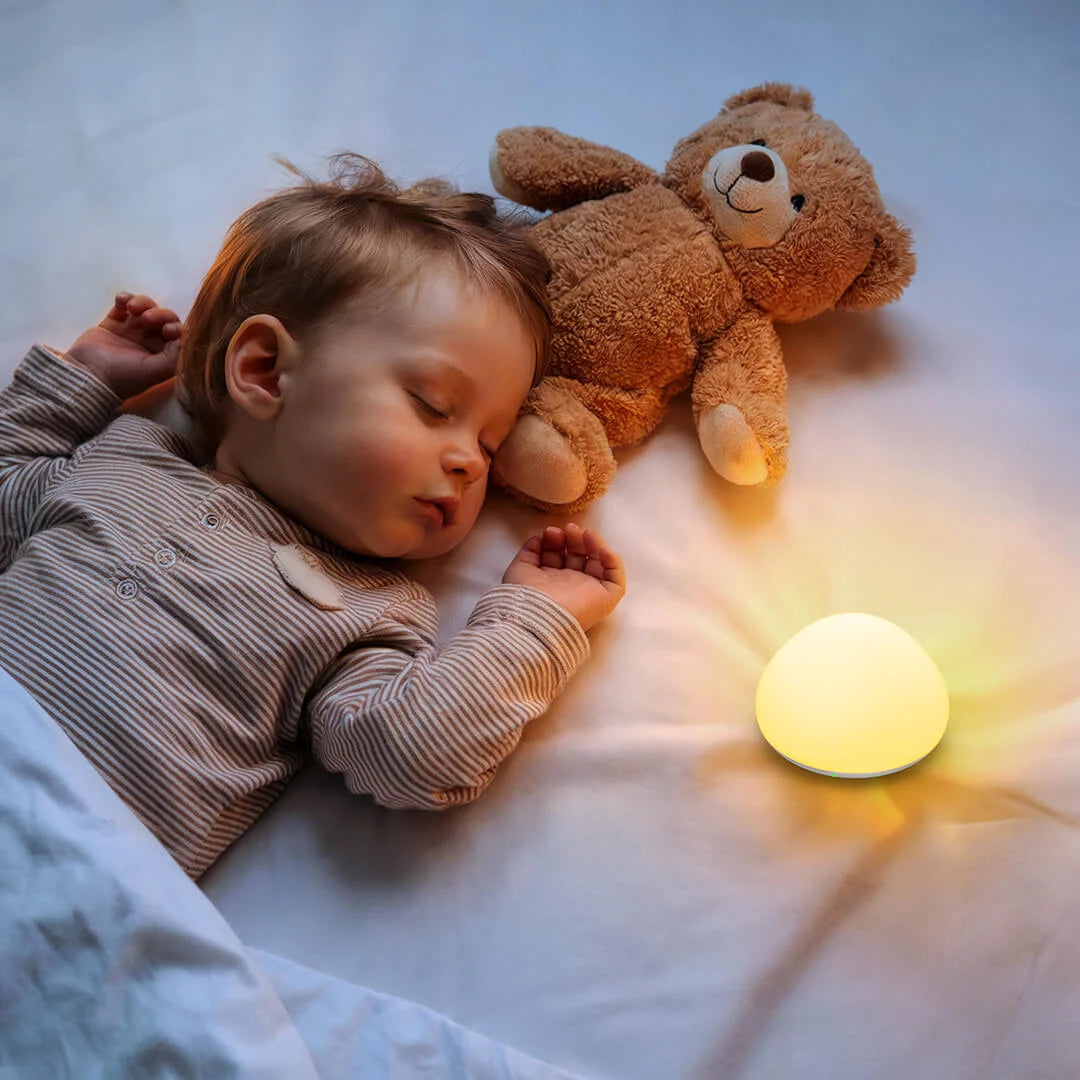 silicone baby night light sleeping baby