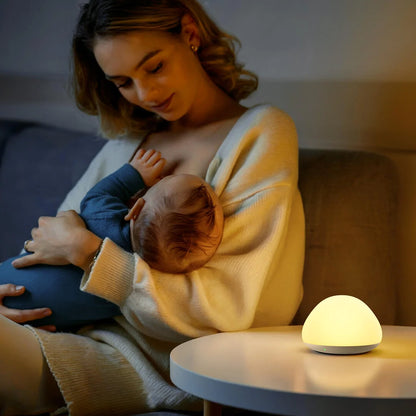 silicone baby night light sleeping nursery