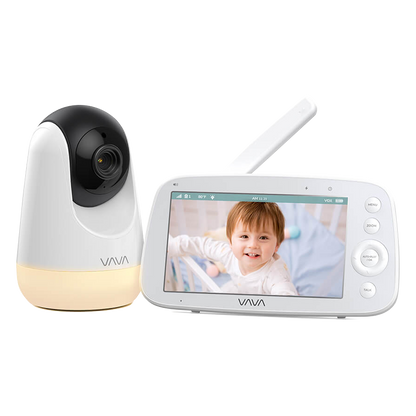 vava 720p baby monitor with night light