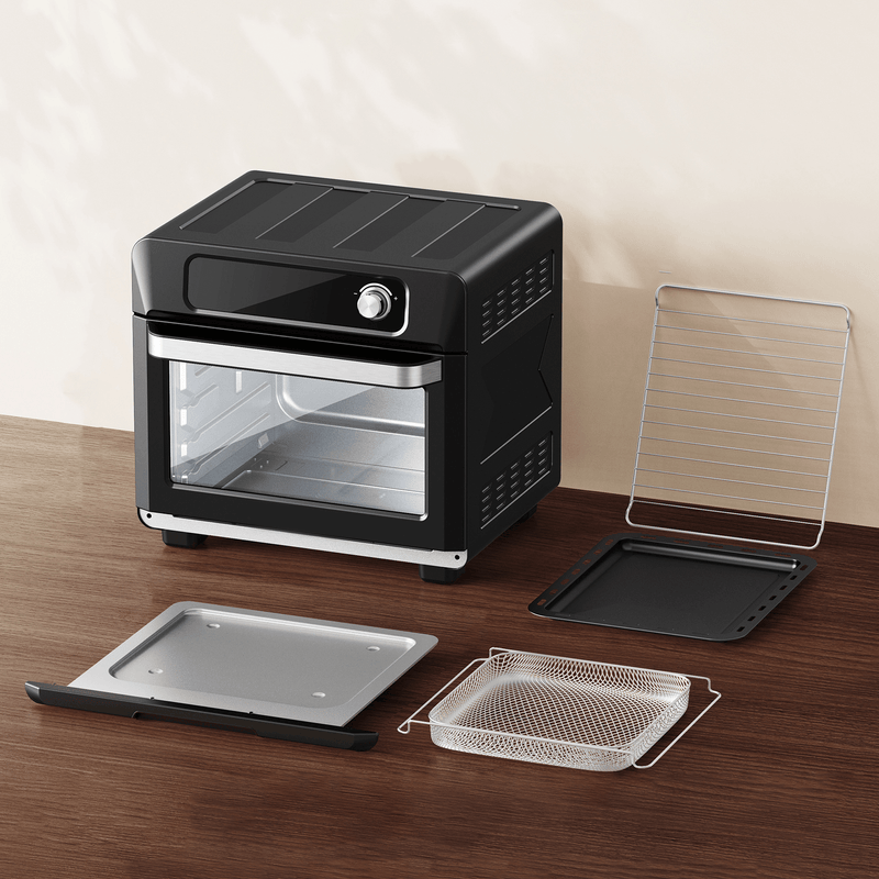 VAVA Air fryer oven showing all the components