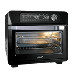 The left view of VAVA air fryer oven