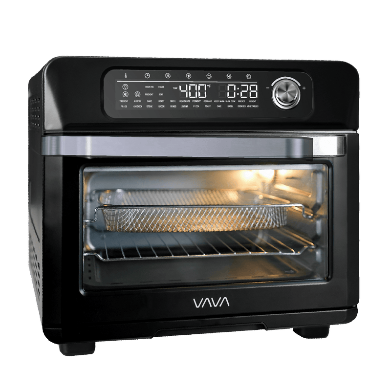 The left view of VAVA air fryer oven
