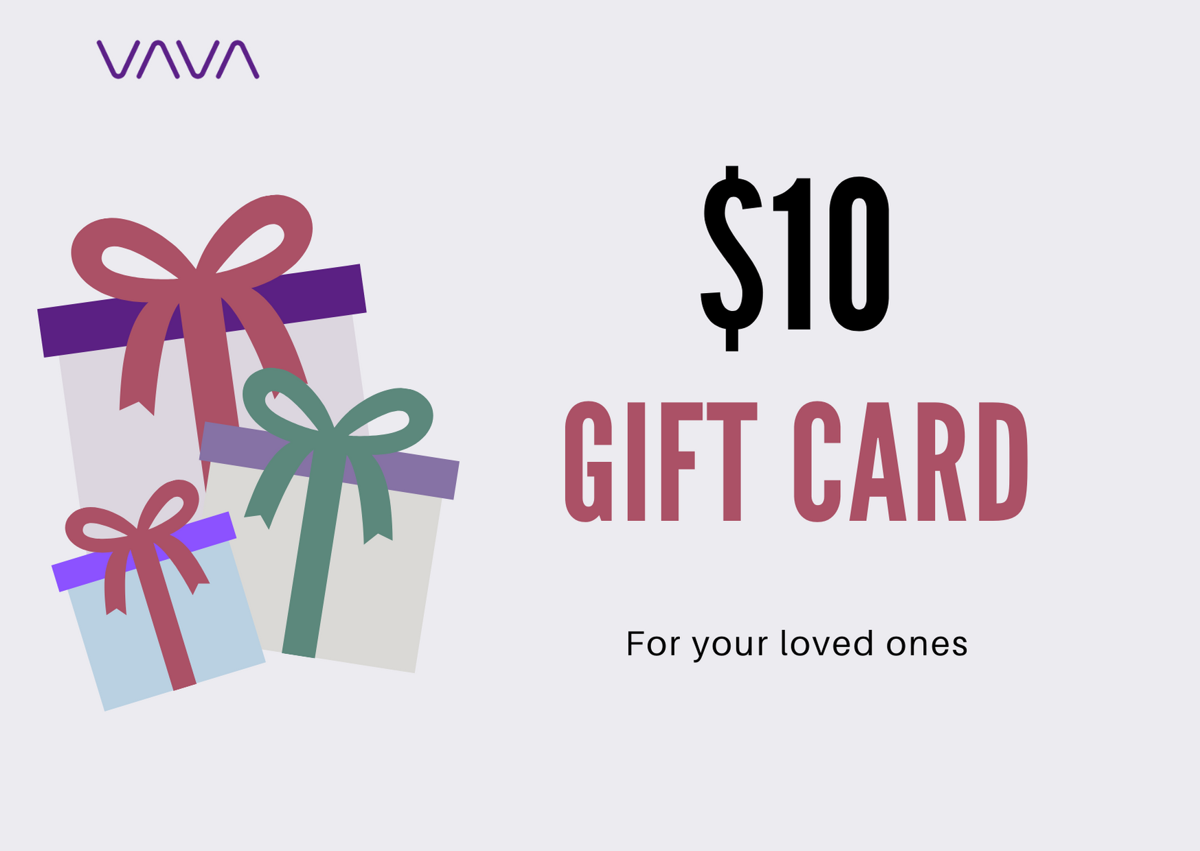 VAVA Gift Card