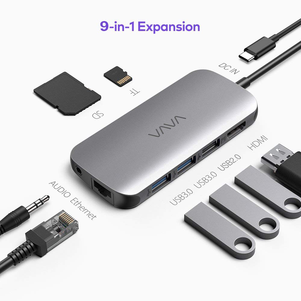 VAVA 5-in-2 USB-C Hub