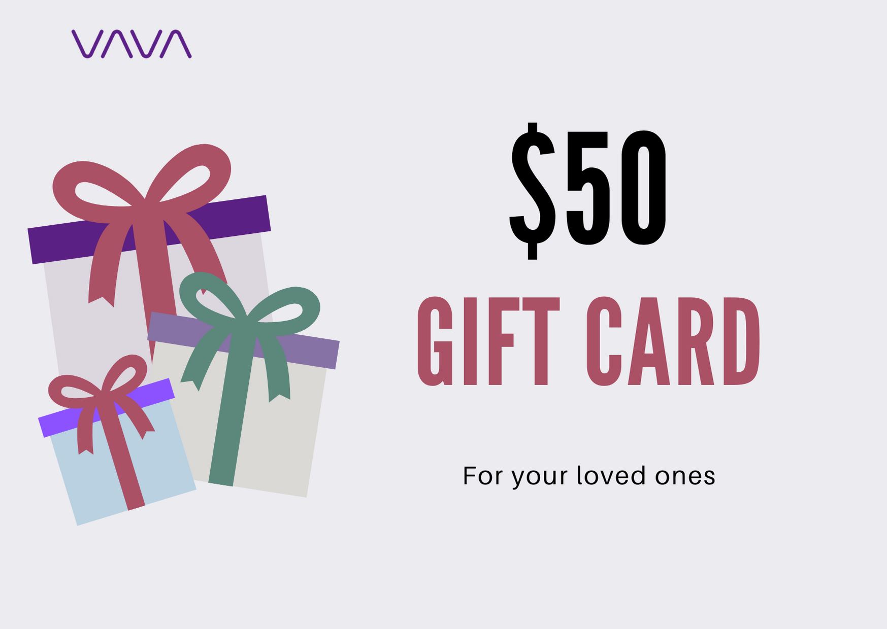 VAVA Gift Card