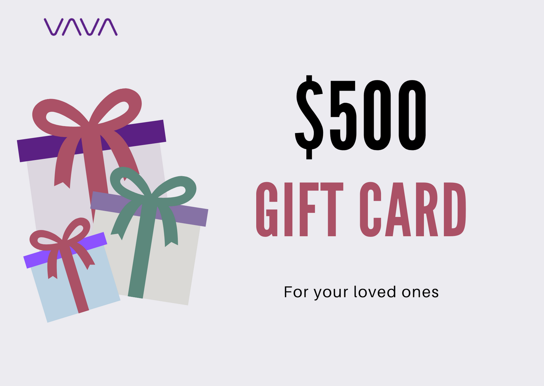 VAVA Gift Card