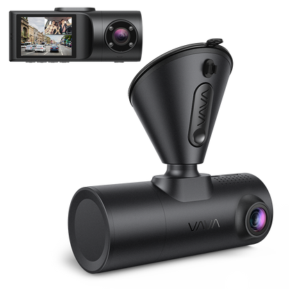 VAVA 2K Front and Rear Dual Dash Cam